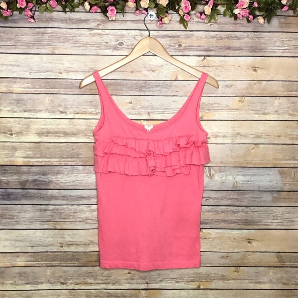 🌷5 for $25 J. Crew Factory Ruffle Tank Top